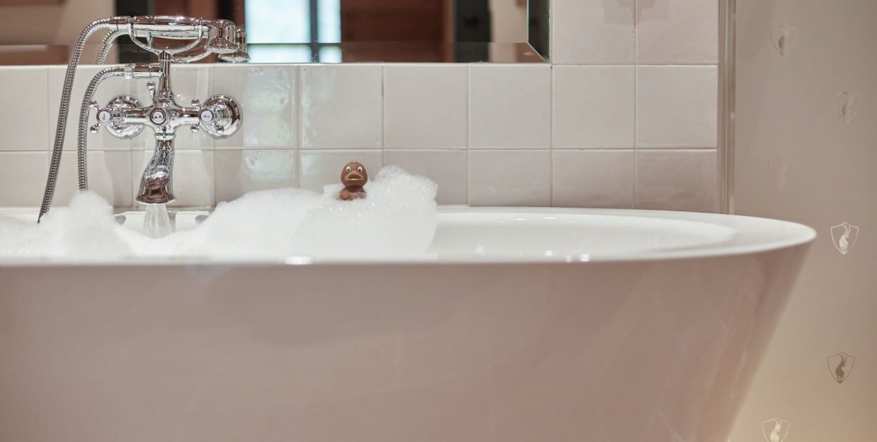 Bathroom with foam bath  II