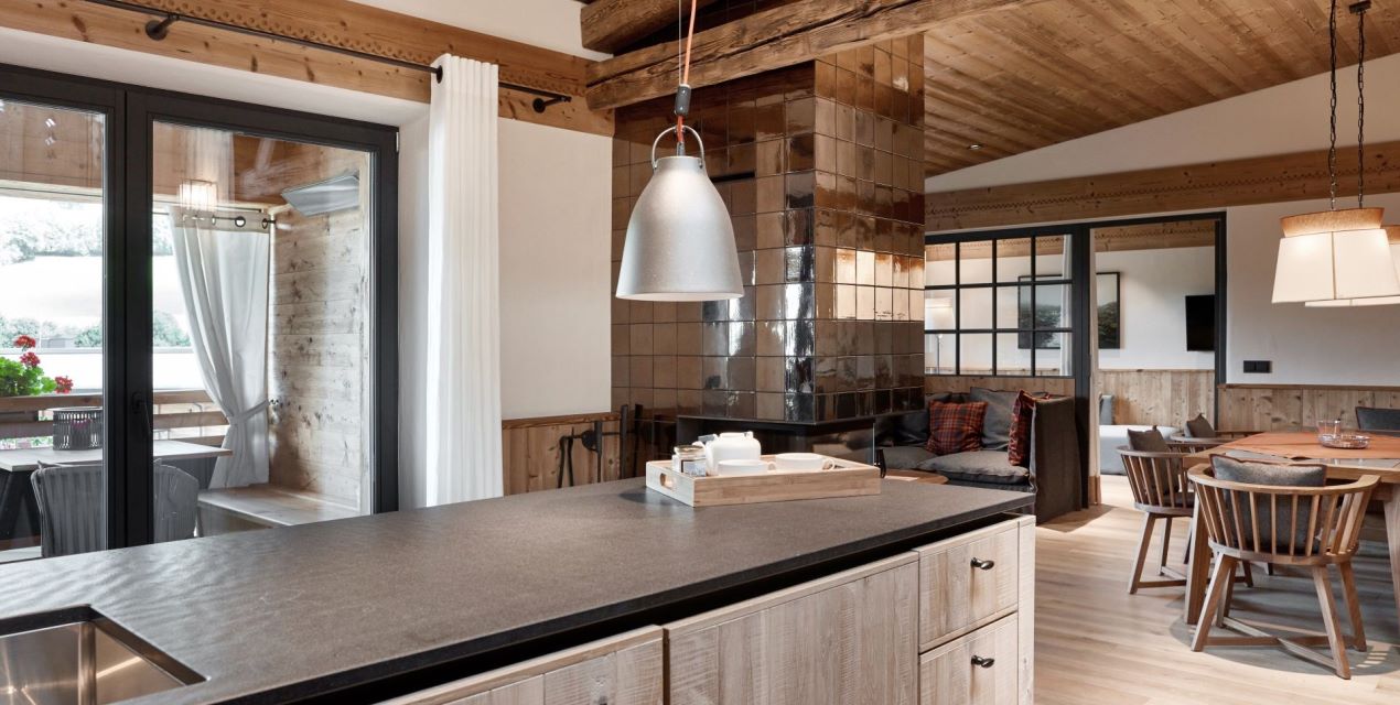 Fully equipped designer kitchen
